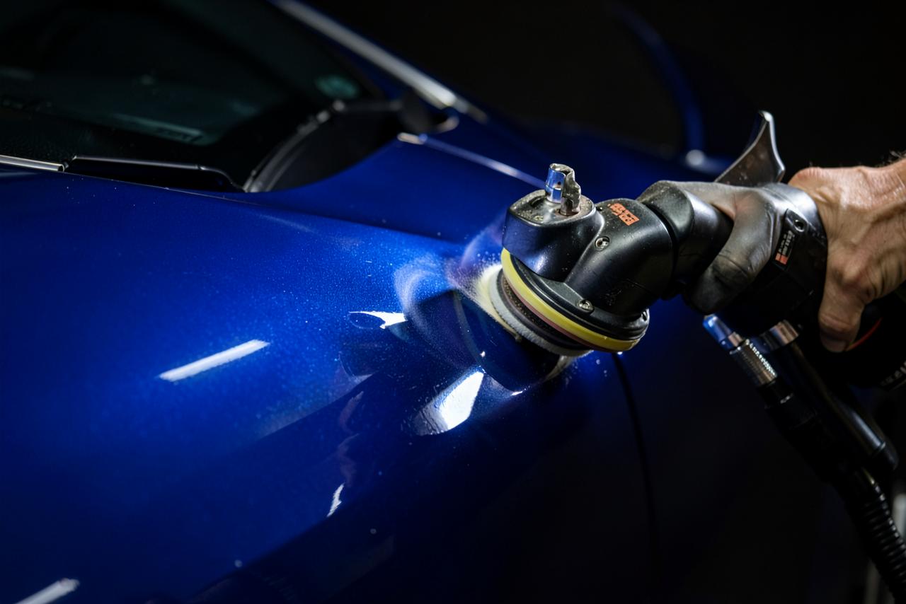 Why hand washing protects paint better than automated brushes