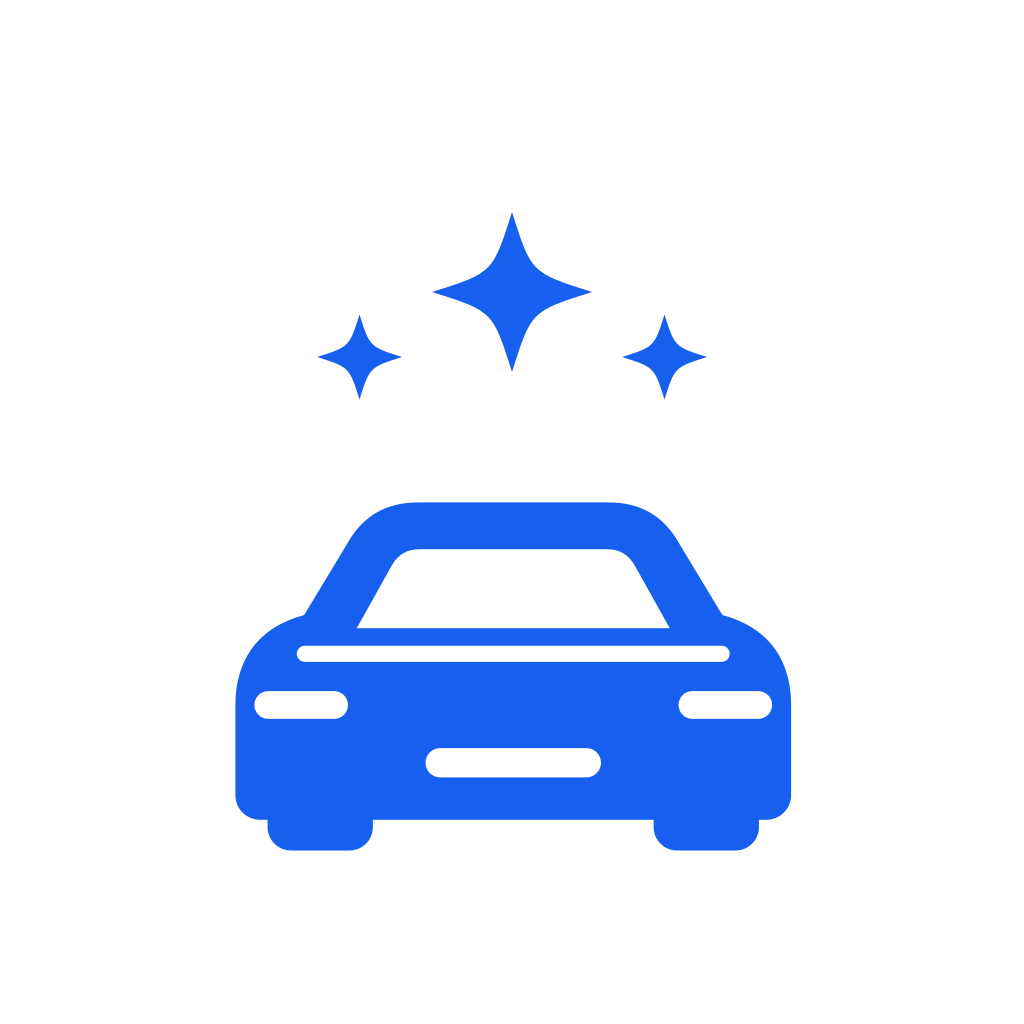 Avatar — white — square Bobby Car Wash logo avatar